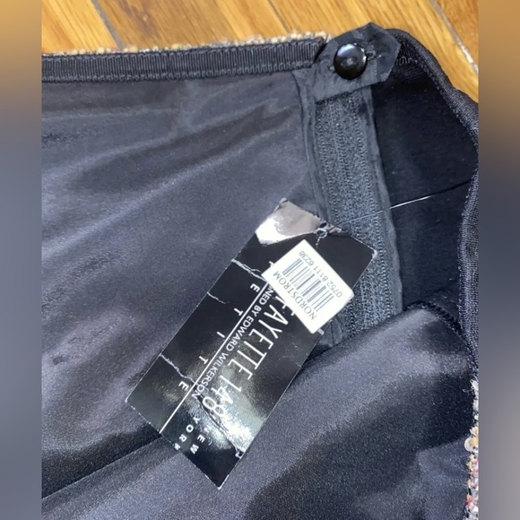 NWT $348 Lafayette 148 NY Nordstrom Eccentric Tweed Boucle Pencil Skirt 12 P - Picture 5 of 9